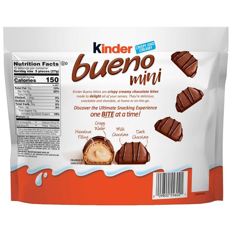 Kinder Bueno Minis Family Pack - 9.5oz