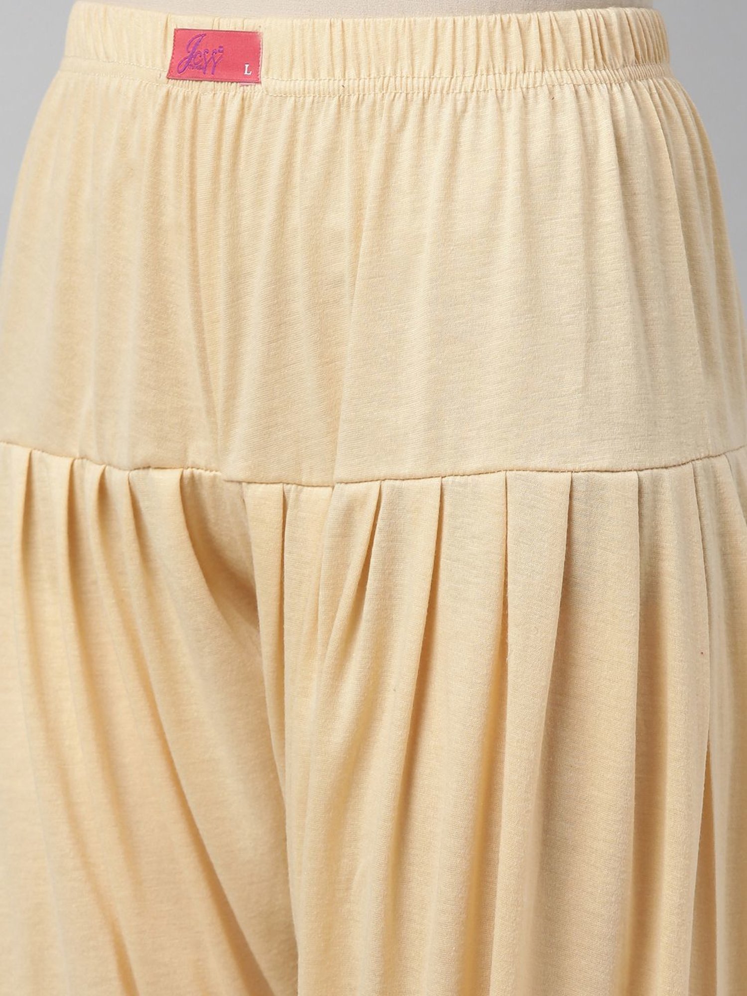 JCSS Beige Patiala Pants