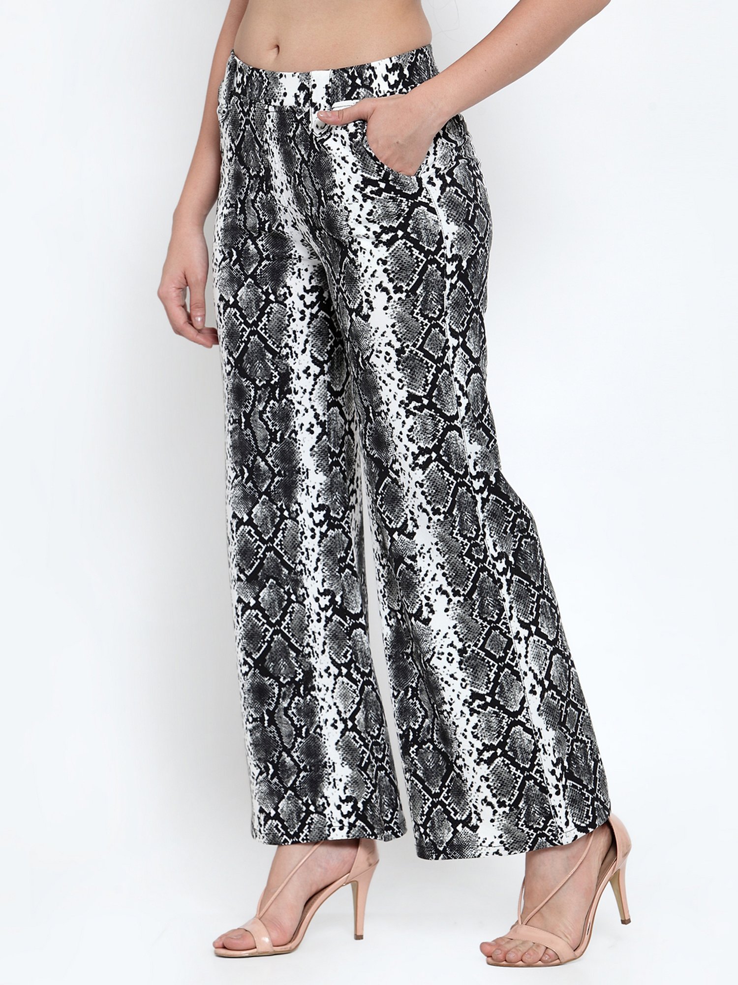 Westwood Grey Printed Trousers