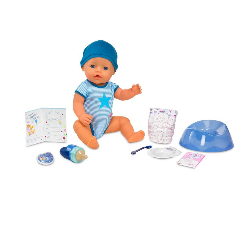 BABY Born Interactive Boy Doll - Blue Outfit