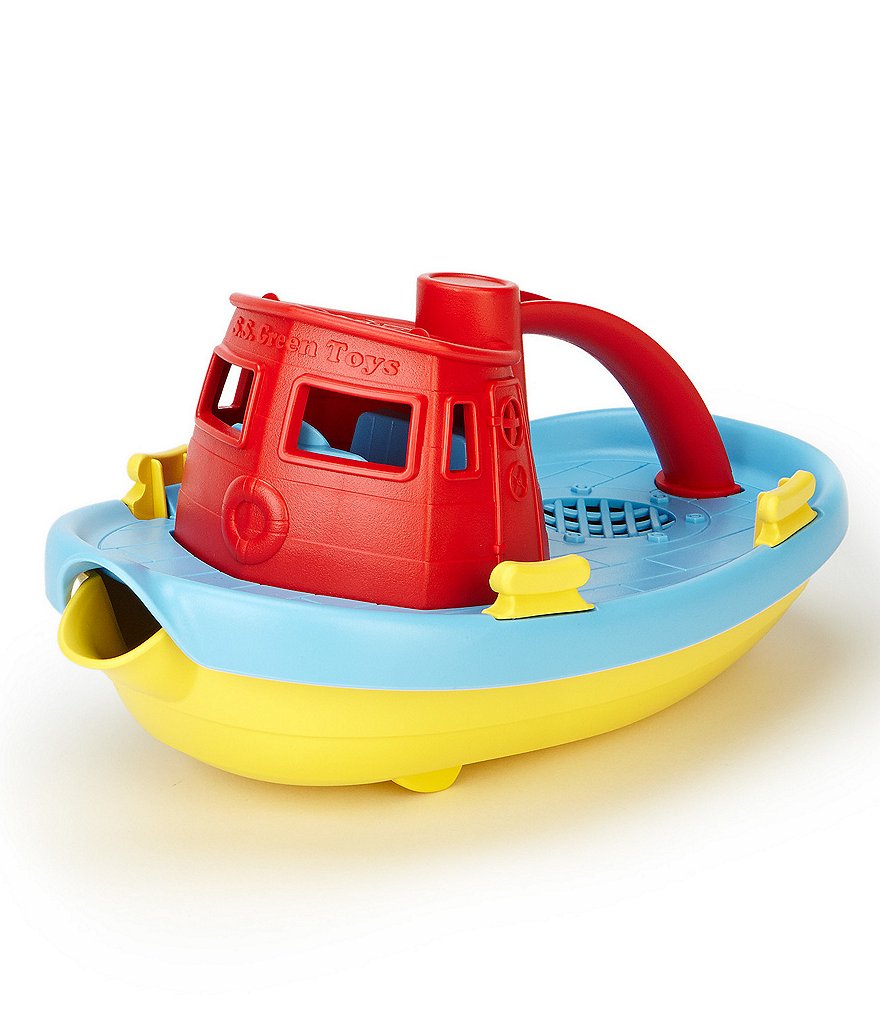 Green Toys Ferry Boat with Mini Cars Pool Toy