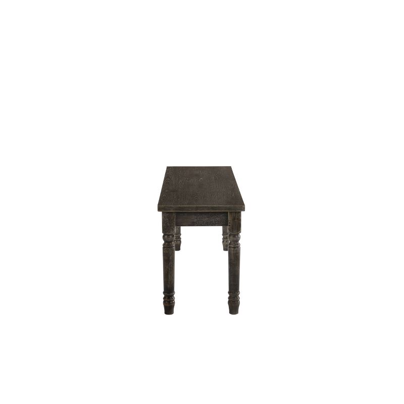 Claudia II Bench Weathered Gray - Acme Furniture