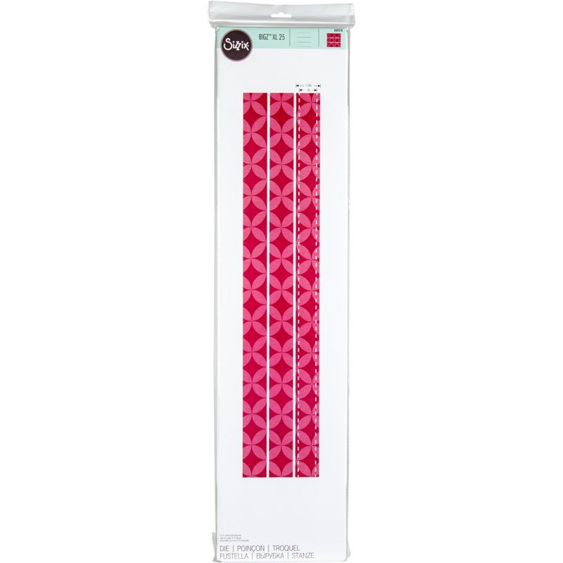 Sizzix Bigz Dies Fabi Edition-XL Die 25" - Strips 1.5" Wide