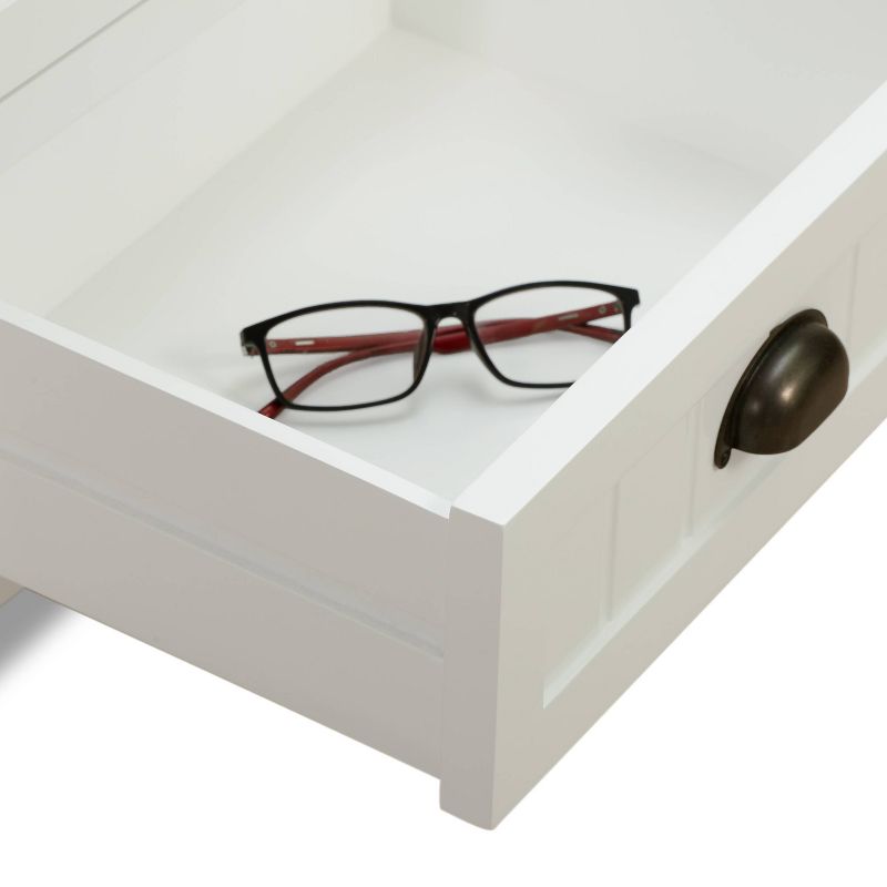 Martin Nightstand Cabinet White - ClickDecor