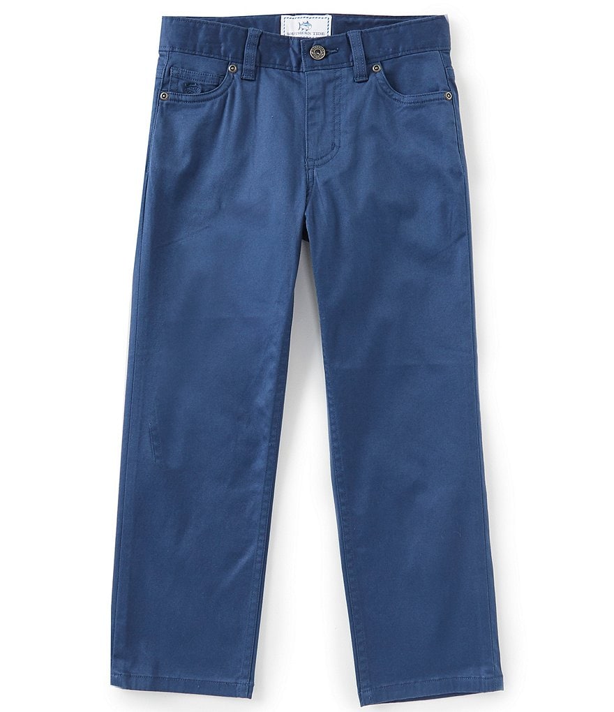 Class Club Little Boys 2T-7 Modern Fit Comfort Stretch Synthetic Pants