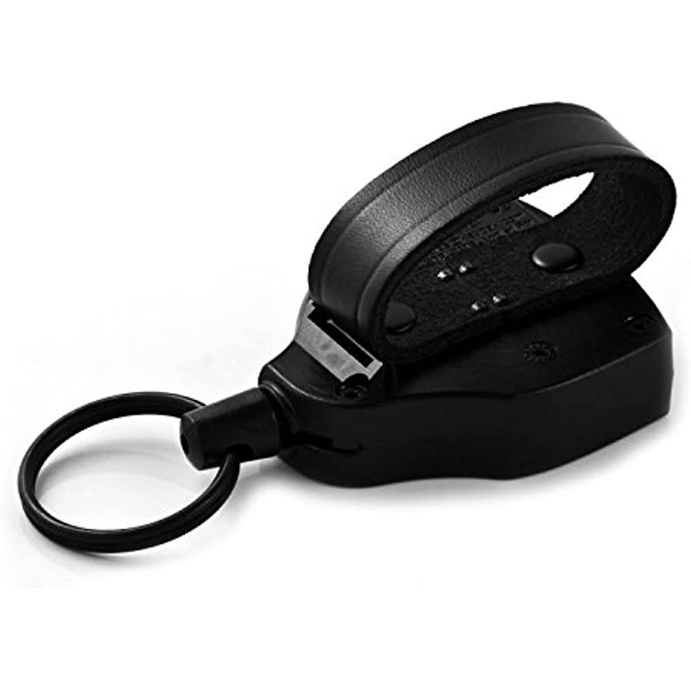 Key-bak Key Reel, synthetic fiber Black Matte Black   0S48-813