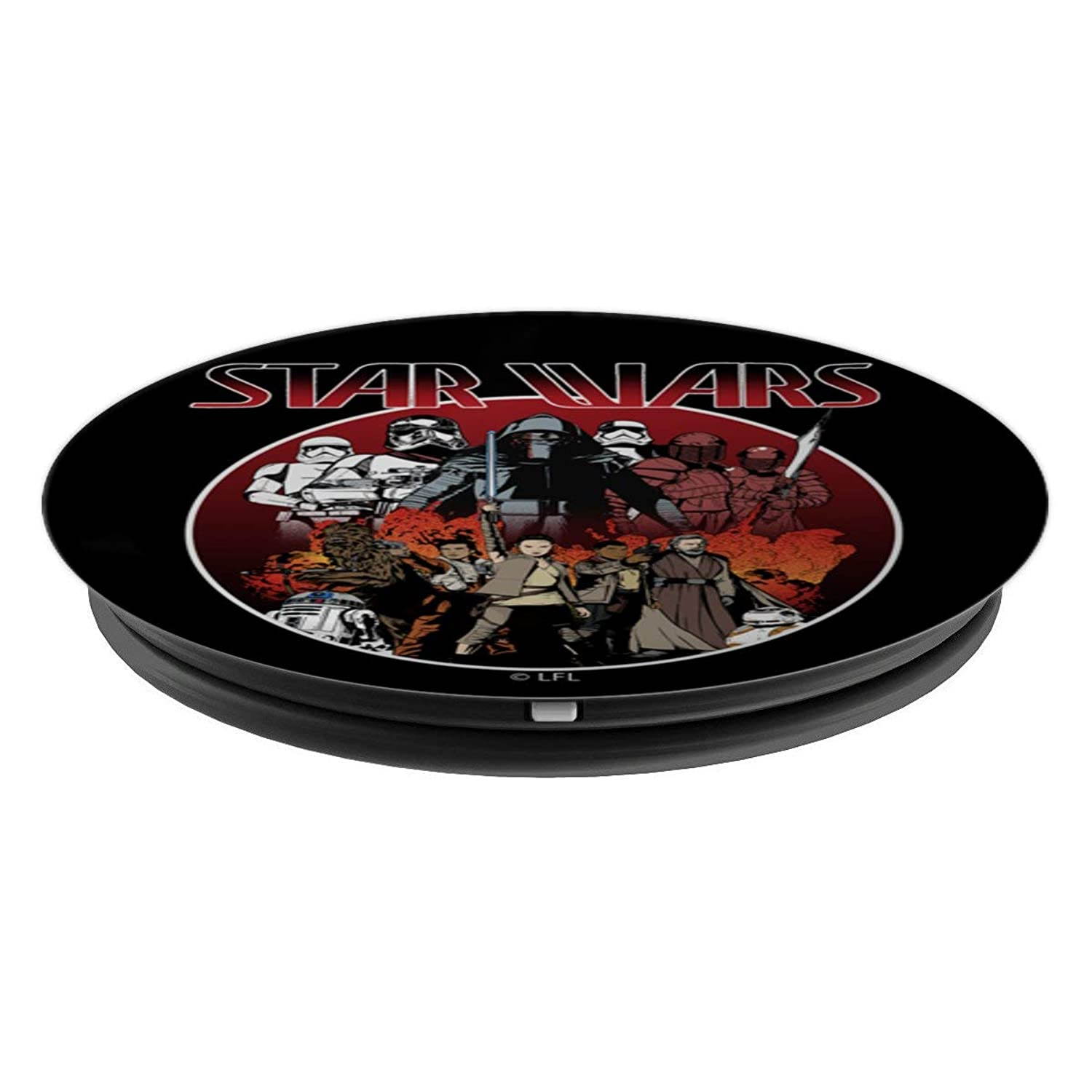 Star Wars The Last Jedi Group Shot Good And Bad PopSockets Grip and Stand for Phones and Tablets