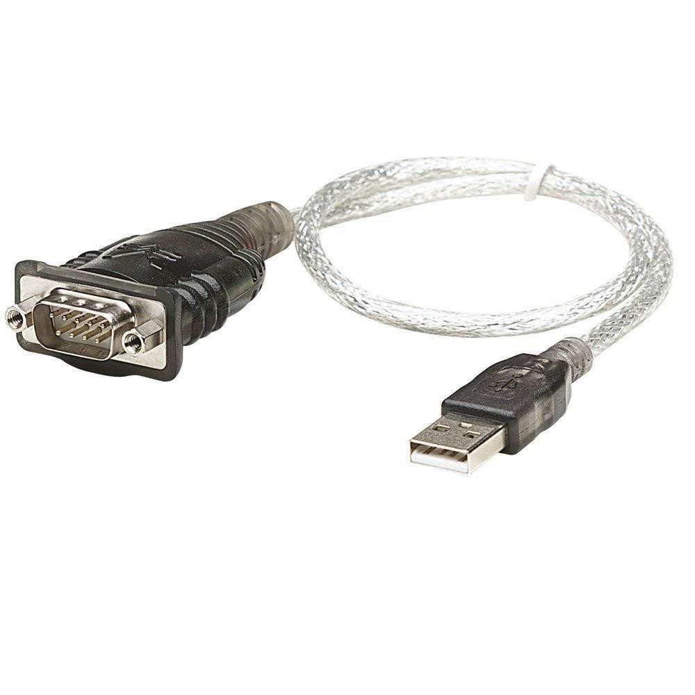 Manhattan USB 1.1 or 2.0 port, Windows 2000/XP/Vista/7 compatible USB to Serial Converter (205153)