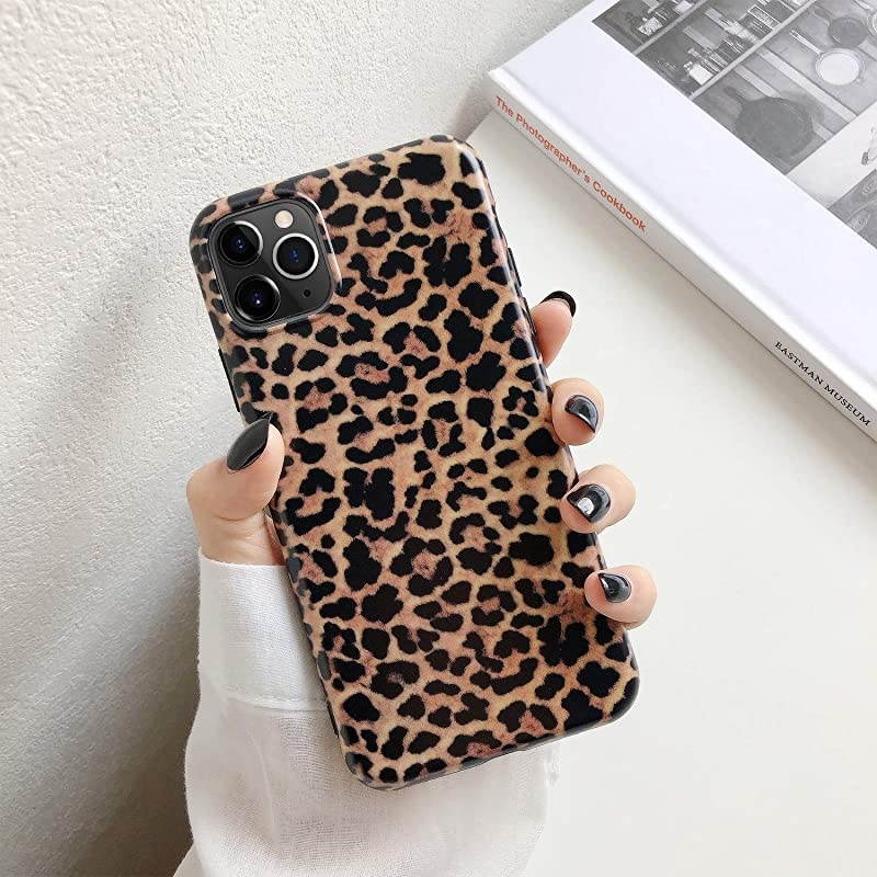 iPhone 11 Pro Max Case Leopard Cheetah Protective iPhone 11 Pro Max Case Slim Cases Soft Flexible TPU Marble Floral Pattern Protective Cover for Apple iPhone 11 Pro Max 65quot Leopard