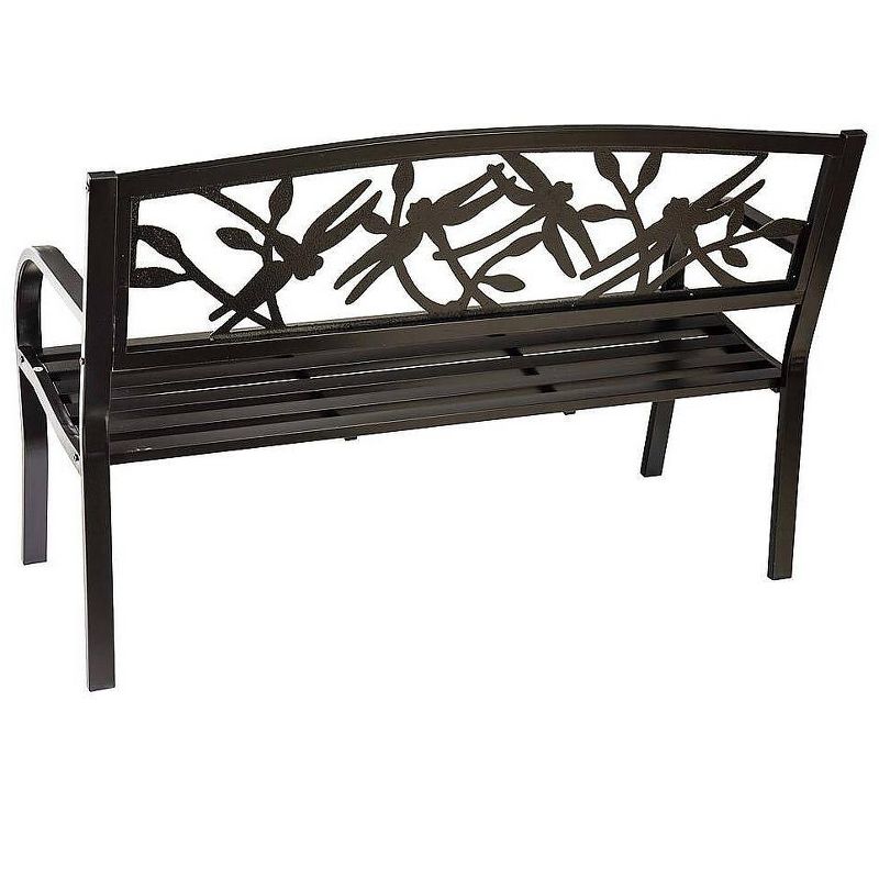 Wood Outdoor Bench in Natural Brown-Pemberly Row