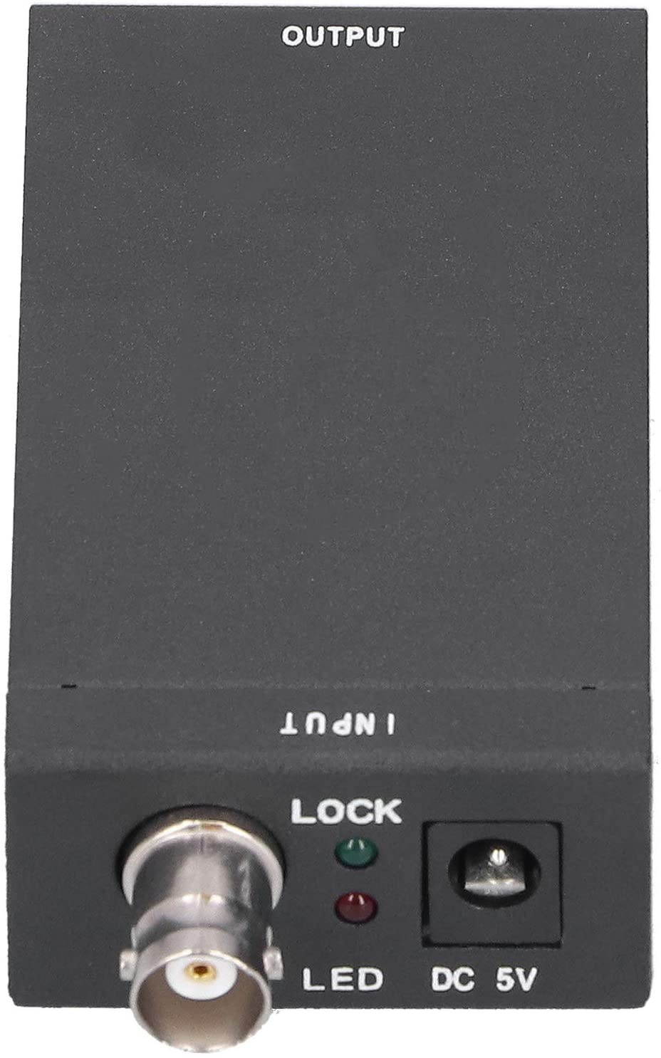 Mxzzand 3G SDI to HDMI Portable SDI Converter 1920x1080P Full HD SDI to HDMI Converter with Conversion Function(U.S. regulations)