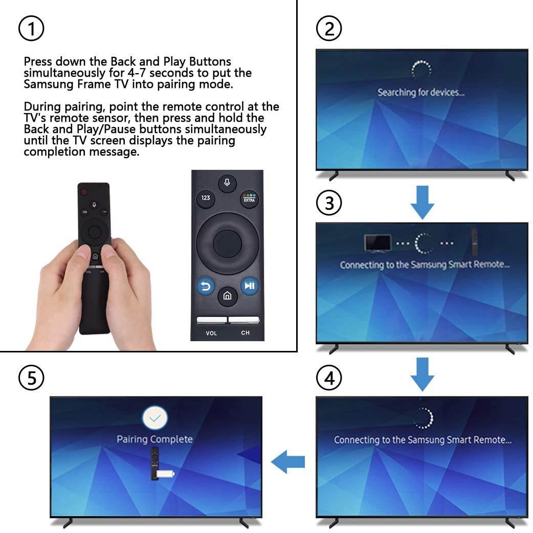 New BN59-01274A Voice Bluetooth Remote Control for Samsung Smart SUHD TV UA32M5500 UA40MU6100 UA49MU6300 UA49MU8000 UA50MU7000 UA55MU8000 UA65MU6100 UA65MU8000 UA75MU8000 UA82MU8000