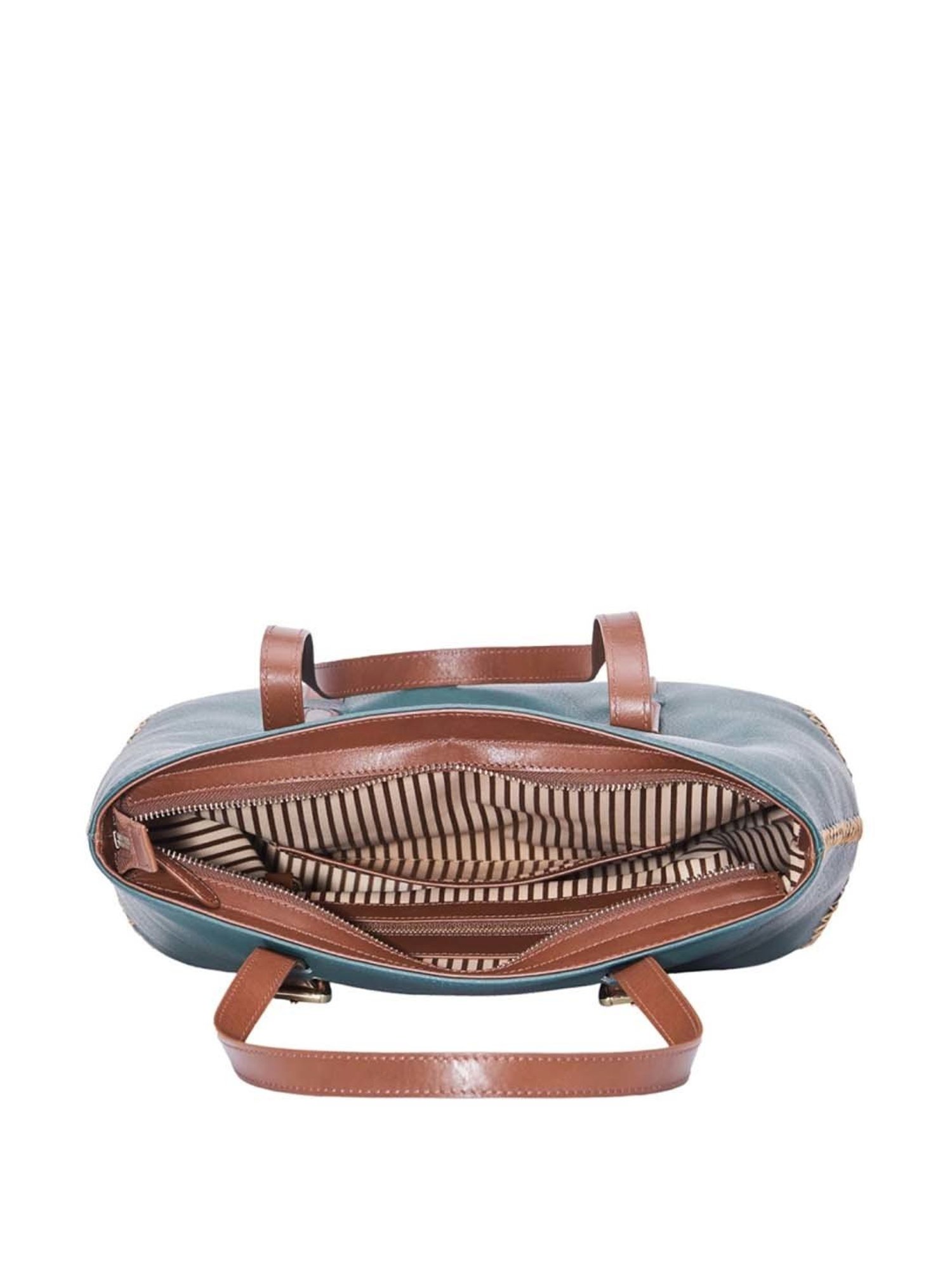 Tohl Teal Green Solid Medium Shoulder Handbag