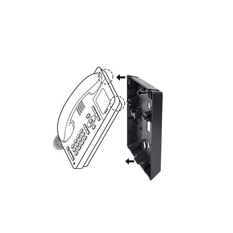 Wall Mount Kit for Avaya 9500 and 9600 Series 9504 9508 9608 9611 9620 DigitalIP Mountable Phones Mounting Only Black 700383375