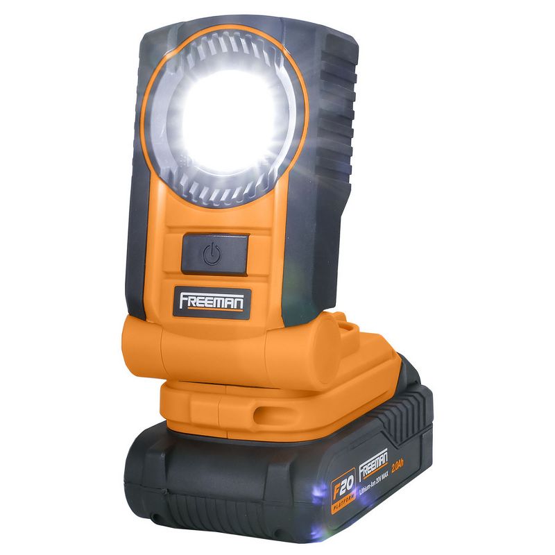 Freeman PECCKT 20V Lithium-Ion Cordless 2-Tool and LED Light Combo Kit (2 Ah)