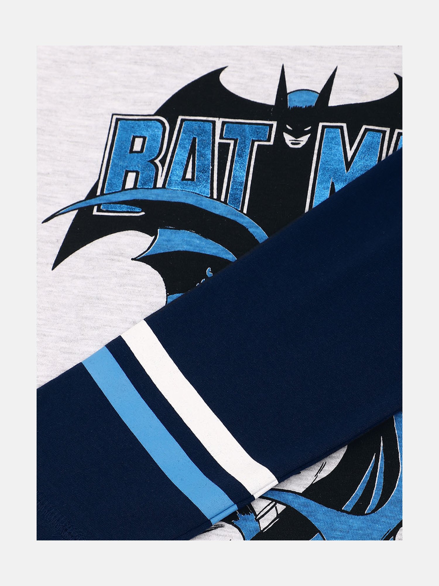 Kidsville Grey Printed Full Sleeves T-Shirt