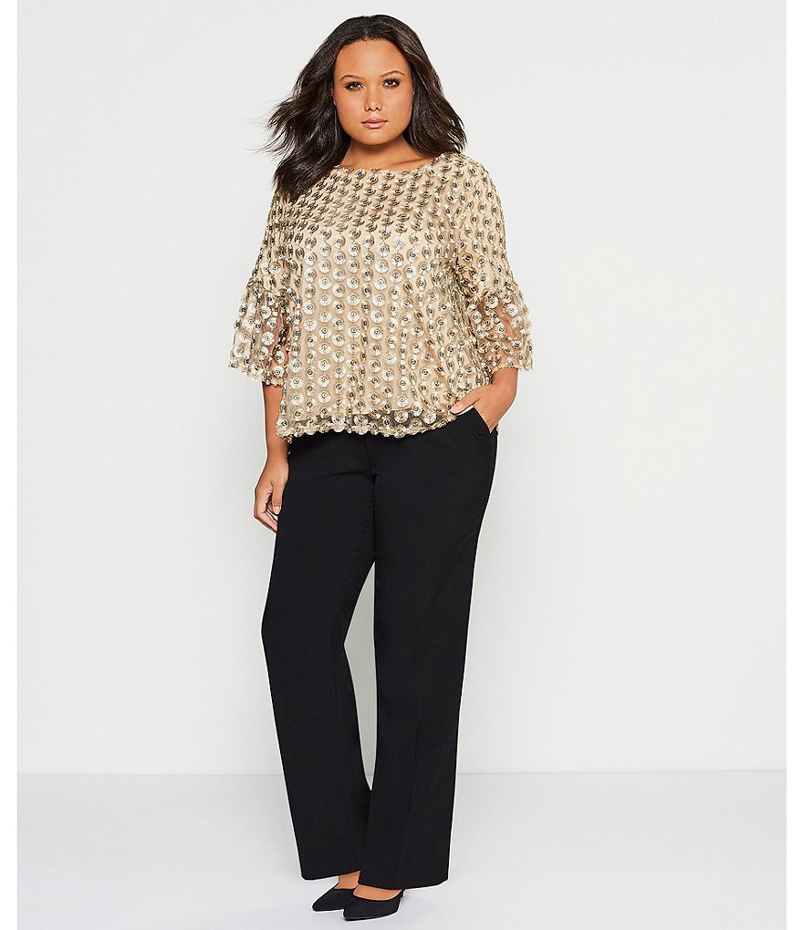 Westbound Plus Size the HIGH RISE fit Denim Skinny Cropped Pants