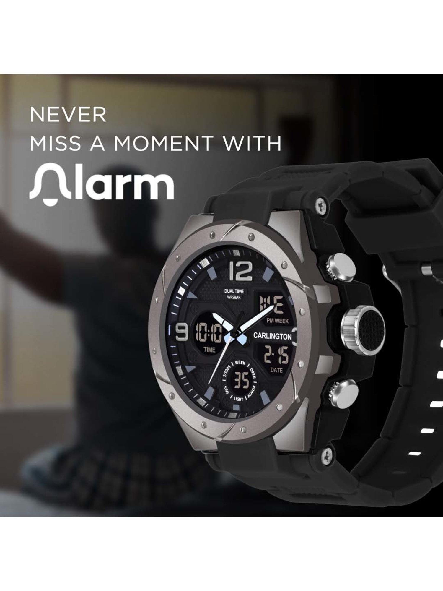 CARLINGTON Endurance 9105 Analog-Digital Watch for Men