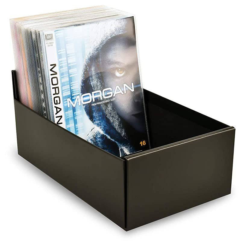 DVD Protective Sleeve with Closing Flap for DVD Storage Space for DVD and DVD Cover 100Pack 10281