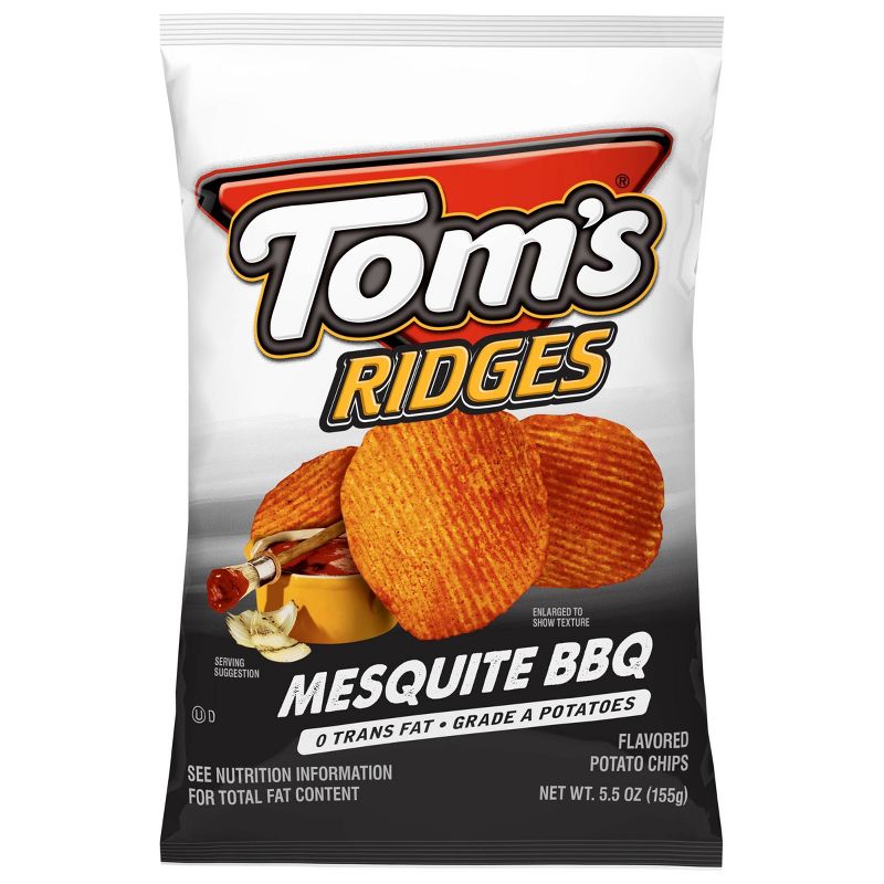Tom'sMesquite BBQ Ridges - 5.5oz