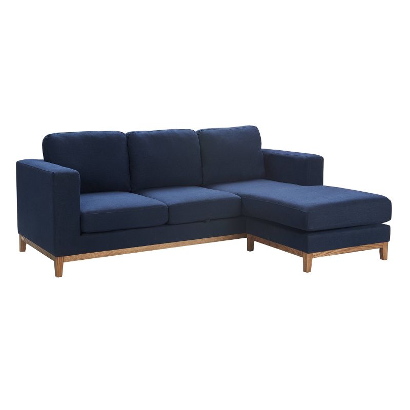 Ali Upholstered Loveseat Dark Shadow Blue - HOMES: Inside + Out