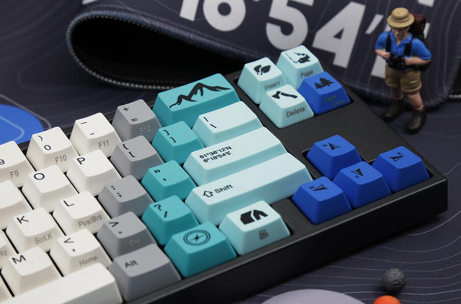 2, 60% Wired/Wireless Mechanical Keyboard (Kailh Box Brown Switch/White Case) - Full Keys Programmable - True RGB Backlit - Tap Arrow Keys - Double Shot PBT Keycaps - NKRO - 1900mAh Battery