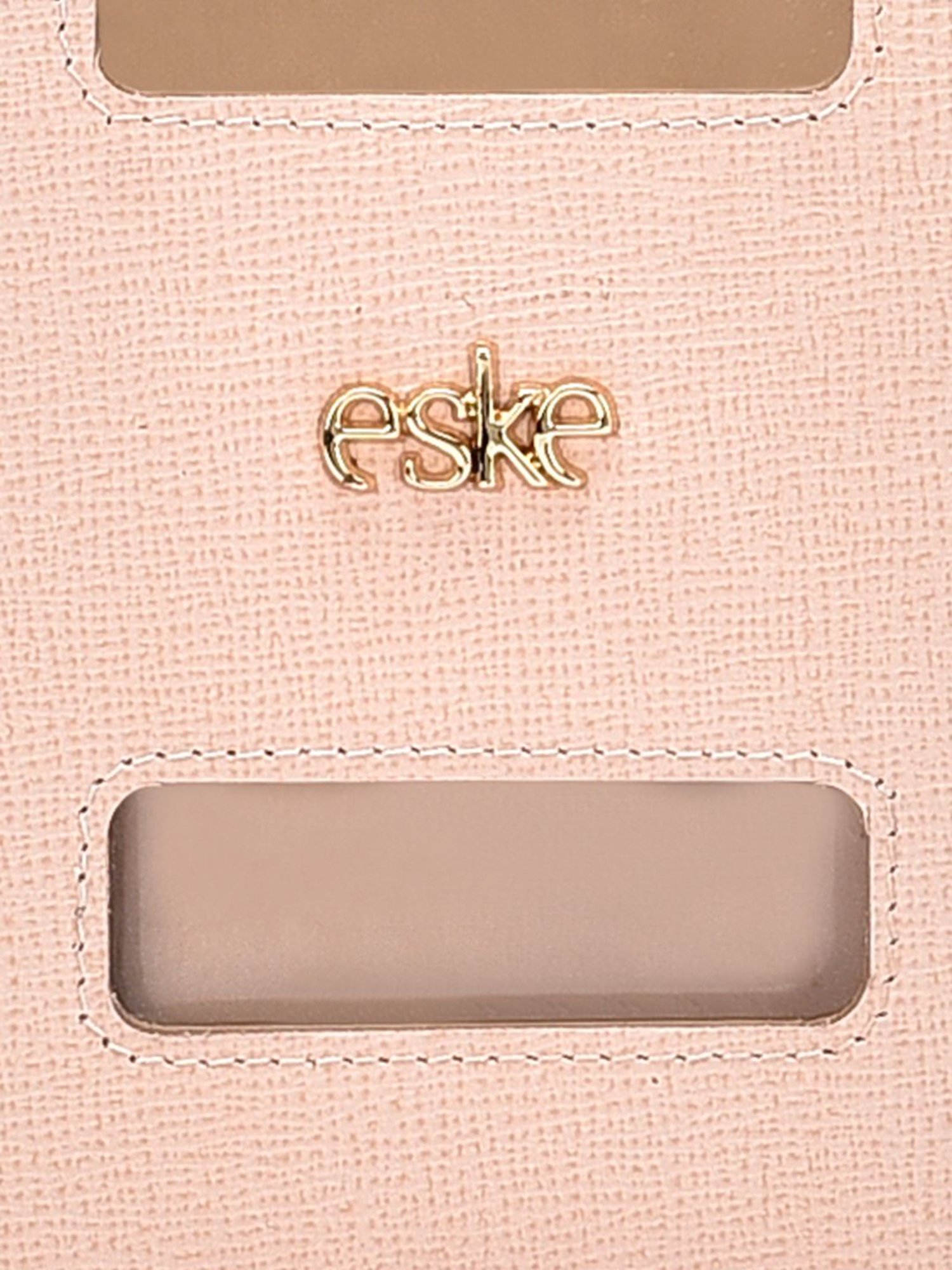 Eske Blair Pink Solid Small Passport Holder
