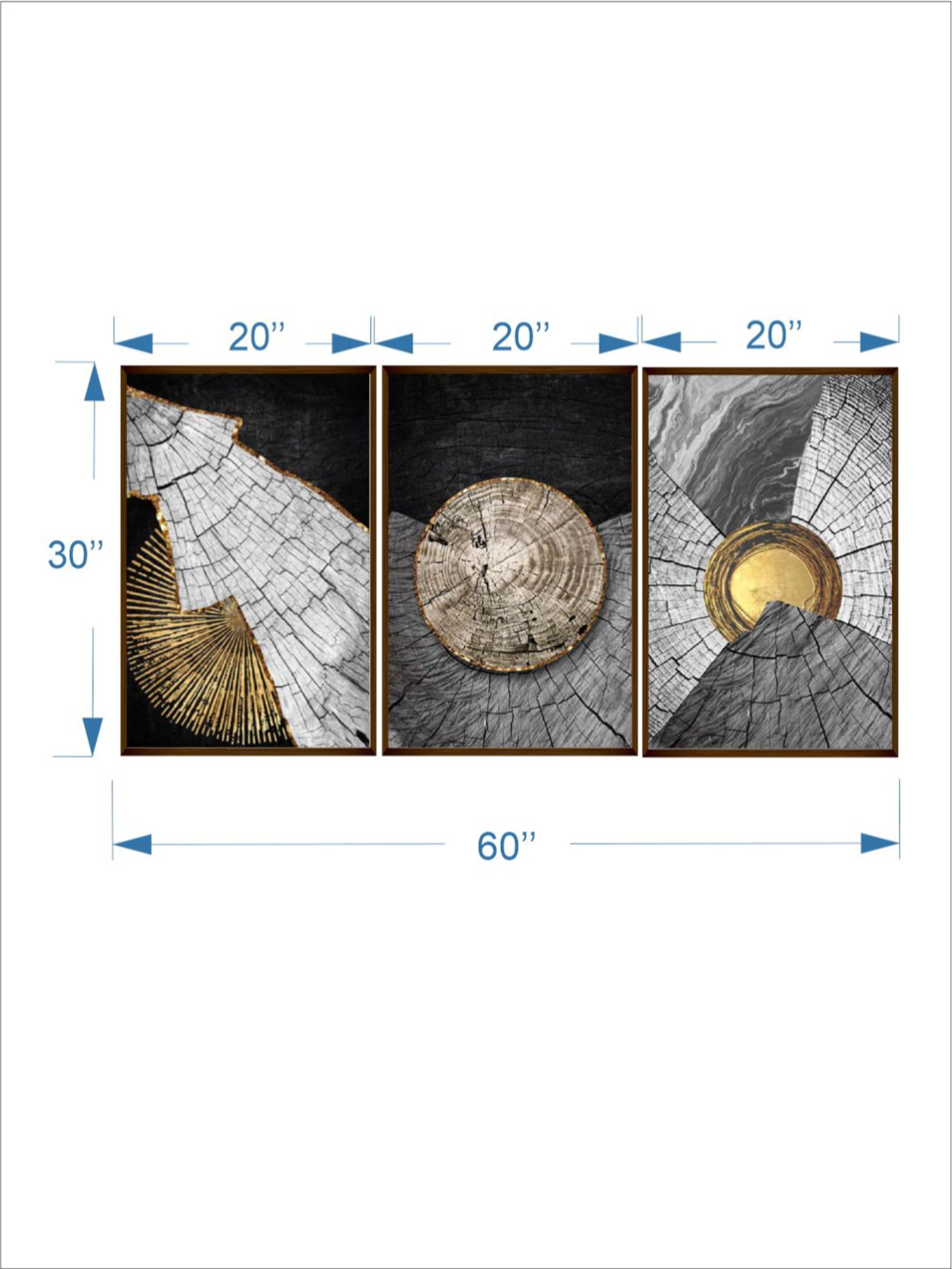 The Art House Abstract Multicolor Canvas Wall Painting