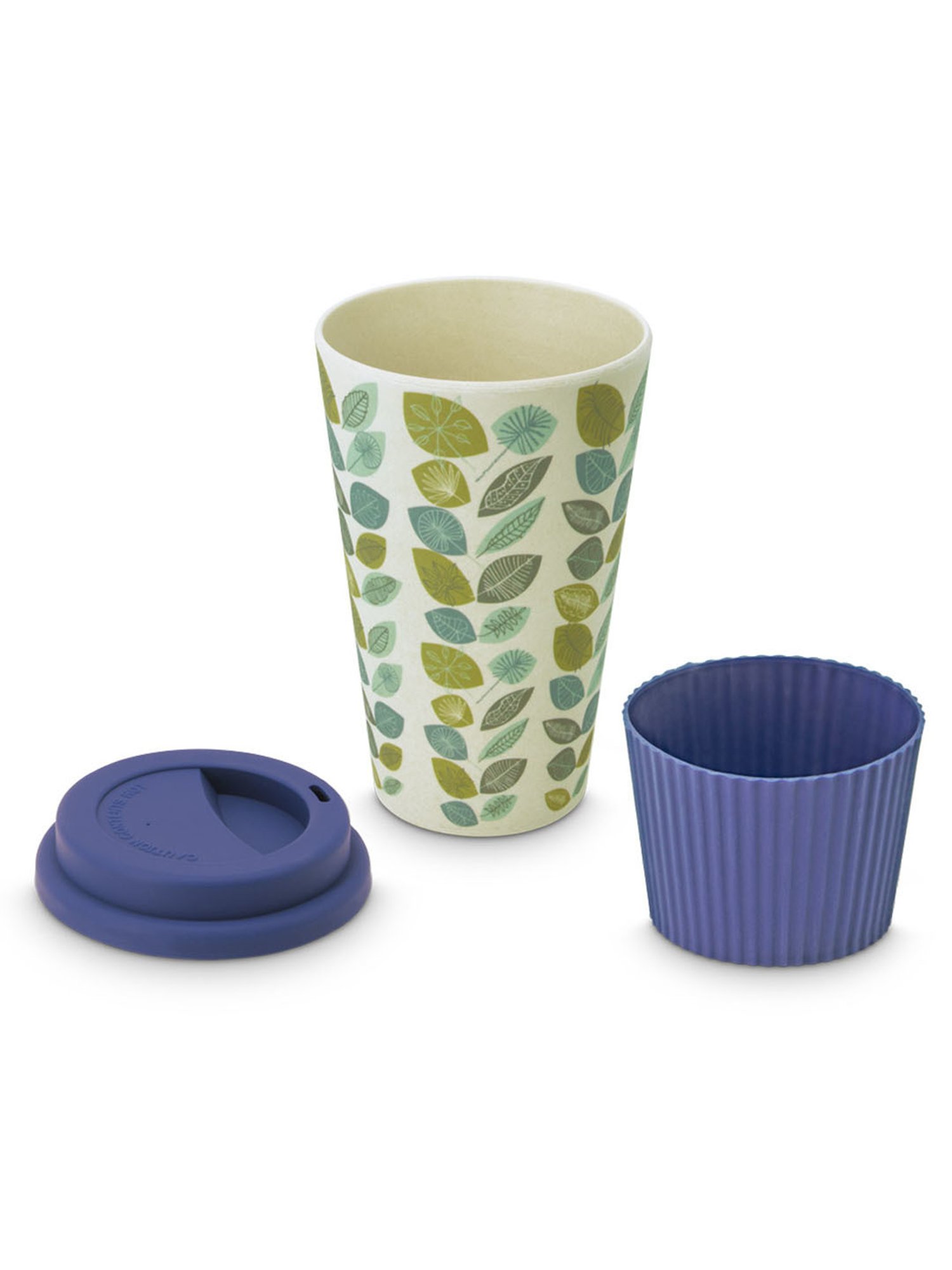 Freelance Navy Blue Bamboo Set of 1 Mugs