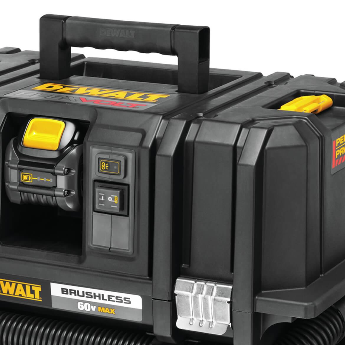 DeWALT DCV585T2 60-Volt 2-Gallon 125-Cfm T-Stak Cordless Dust Extractor Kit