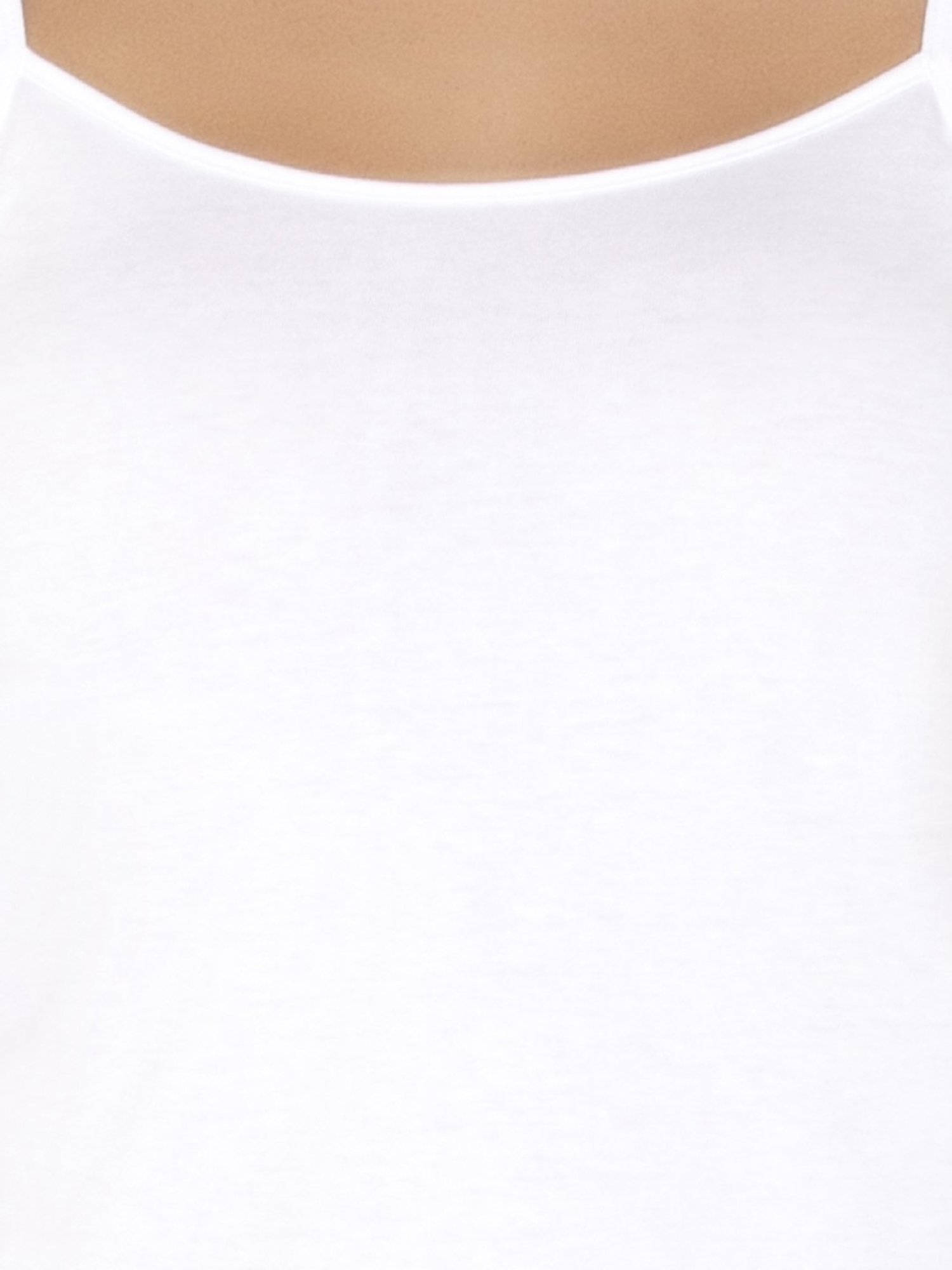 Enamor White Non-Padded Camisole