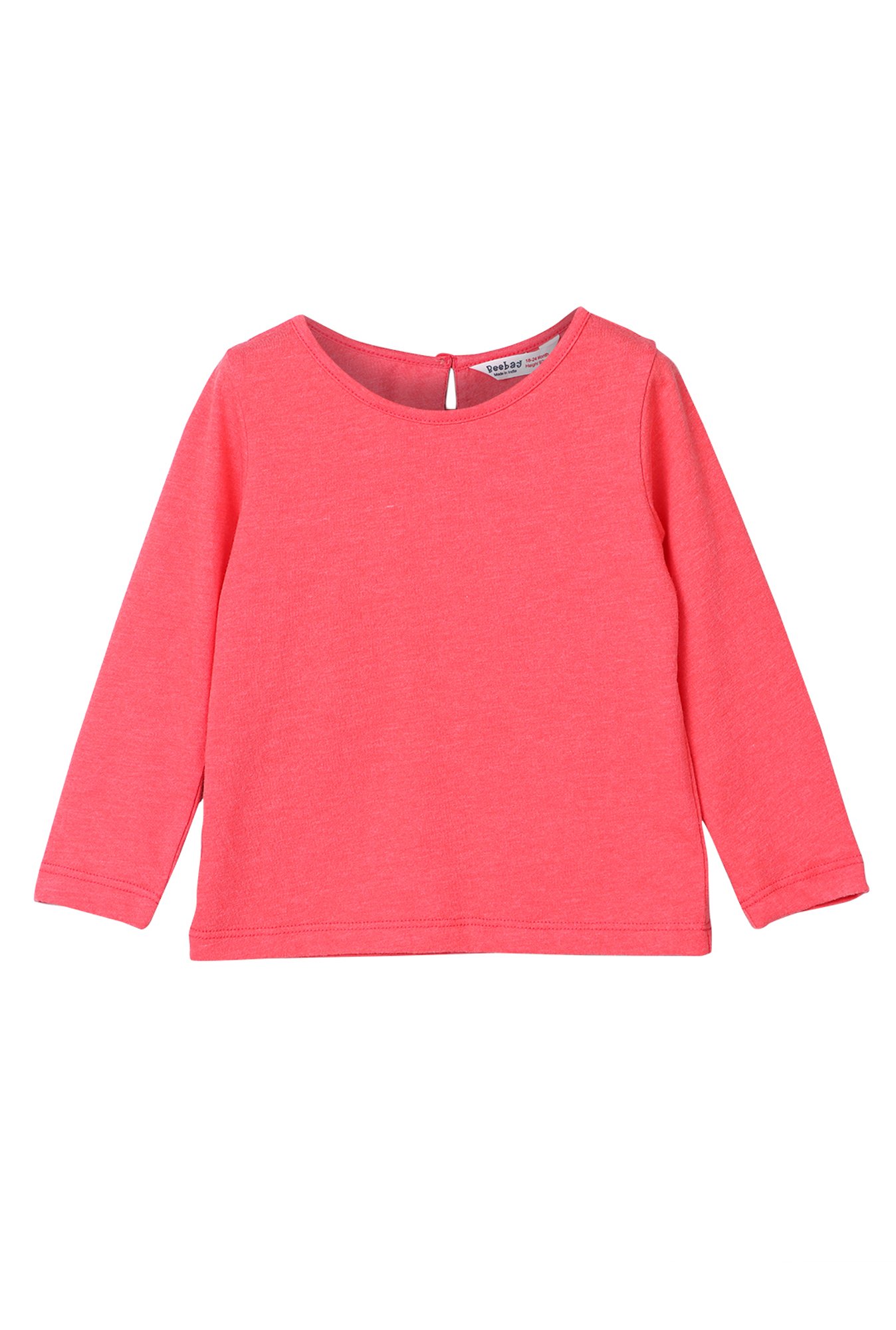 Beebay Kids Coral Textured T-Shirt