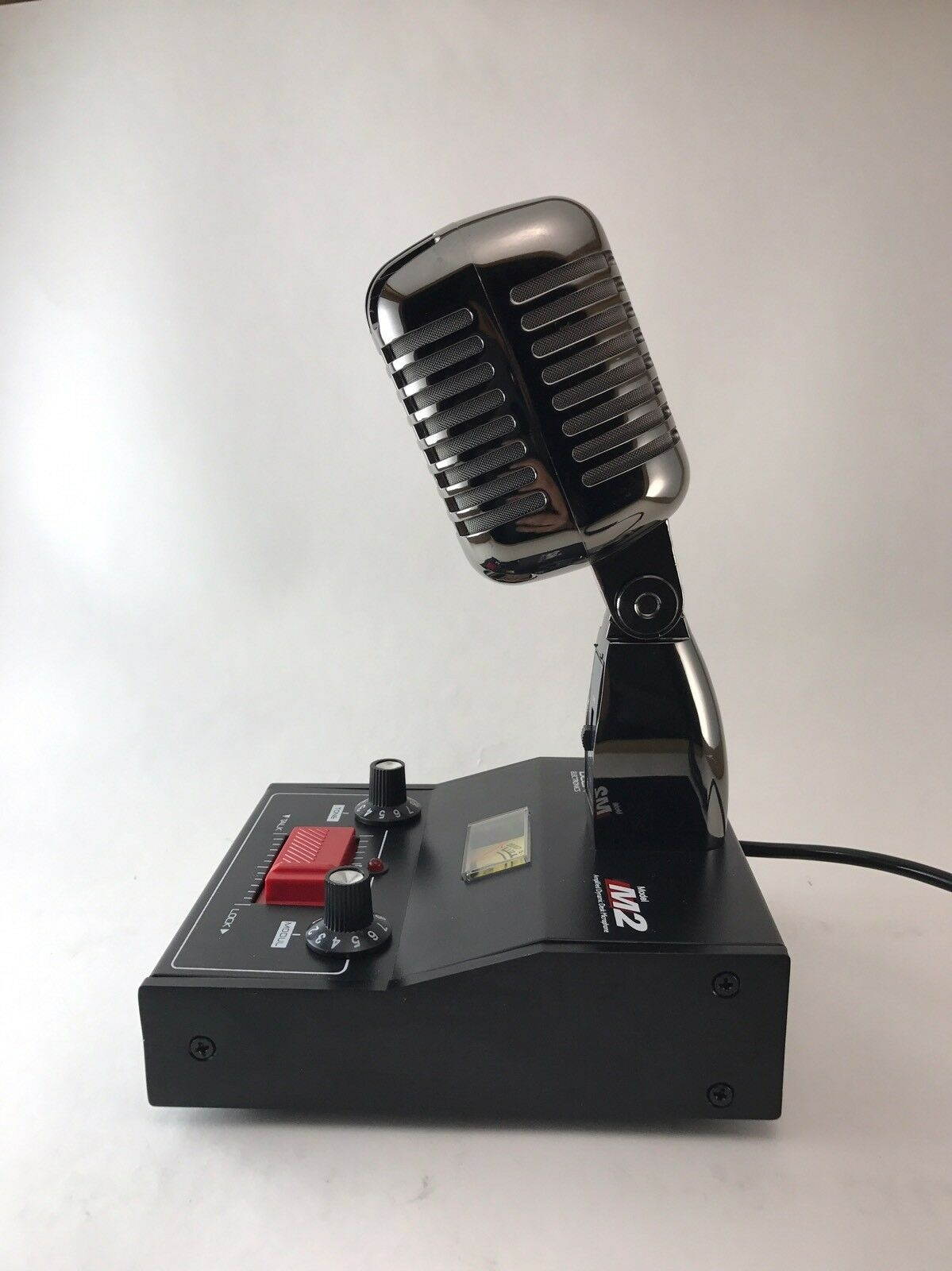 8 PIN for KENWOOD BLACK CHROME DELTA M2 AMPLIFIED POWER BASE MICROPHONE HAM MIC