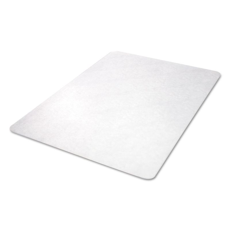 3'9"x4'5" Rectangle Solid Office Chair Mat Clear - Deflecto