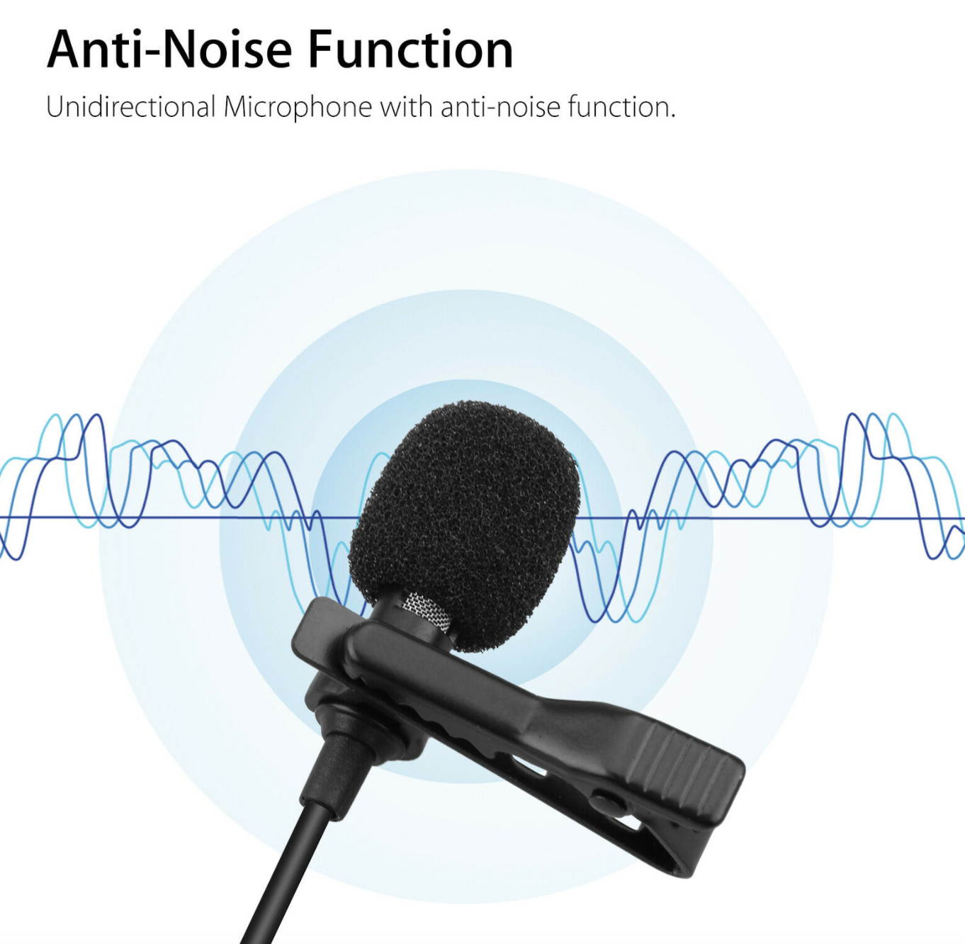 Ultimate Lavalier Microphone For Bloggers And Vloggers Lapel Mic Clip-on Phone