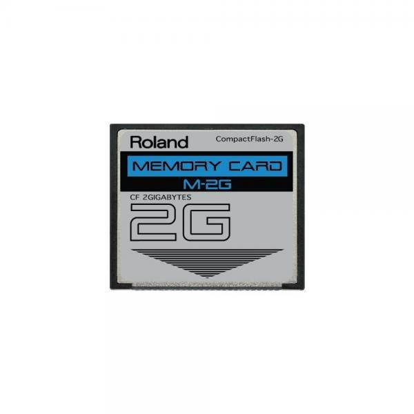 2GB Roland M-2G CompactFlash CF Memory Card SP-555, V-Synth, Fantom and more.