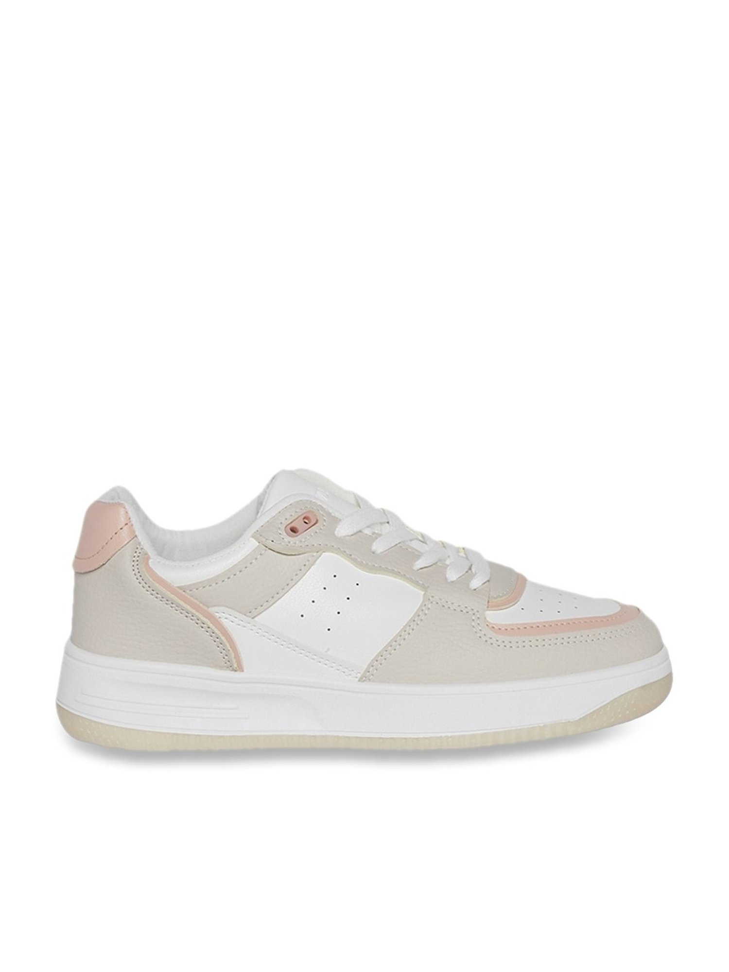 Forever Glam by Pantaloons Women's Off White Sneakers
