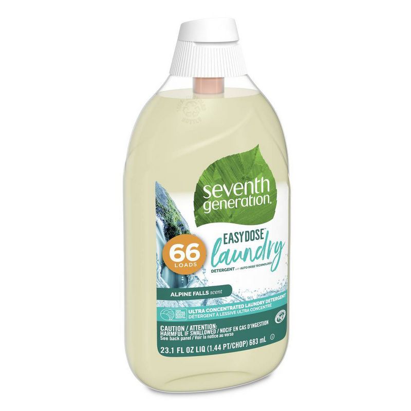 Seventh Generation EasyDose Ultra-Concentrated 66-Loads Laundry Detergent Alpine Falls - 23.1 fl oz