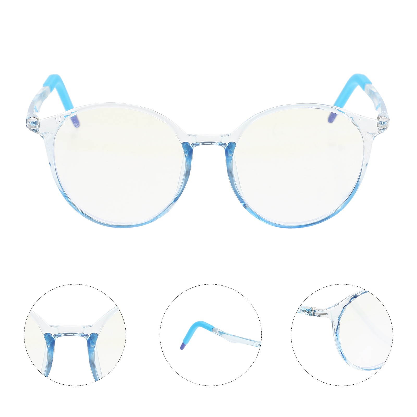 1PC Creative Practical Portable Durable Kids Glasses Glasses Children Glasses for Decor Home Kids Children