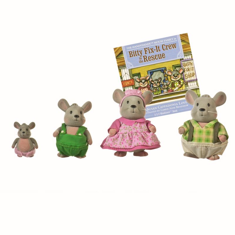 Li'l Woodzeez Toy School Set with Accessories 115pc - Schoolhouse Playset