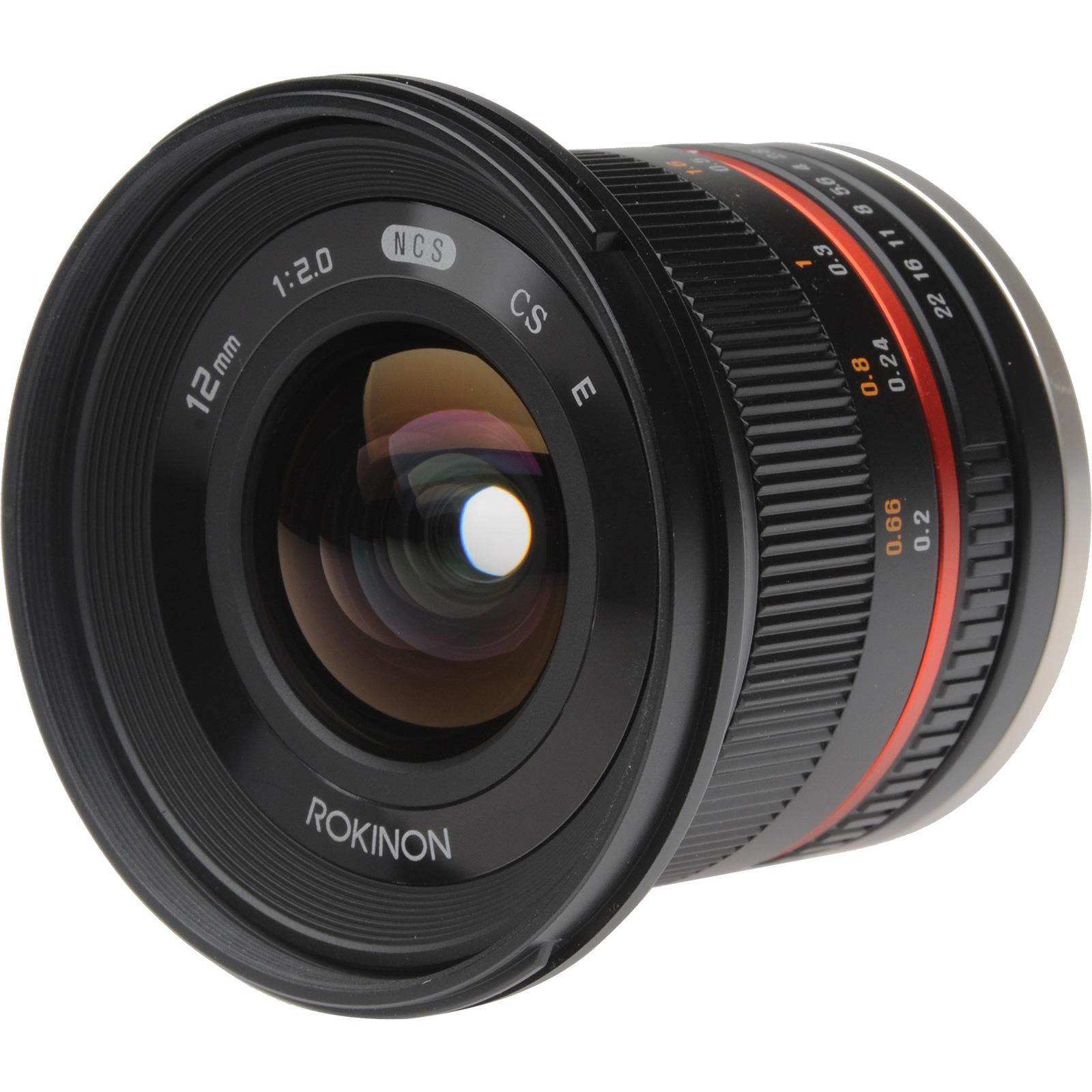 Rokinon 12mm f/2.0 NCS CS Lens for for Micro Four Thirds Mount Cameras #RK12MMFT