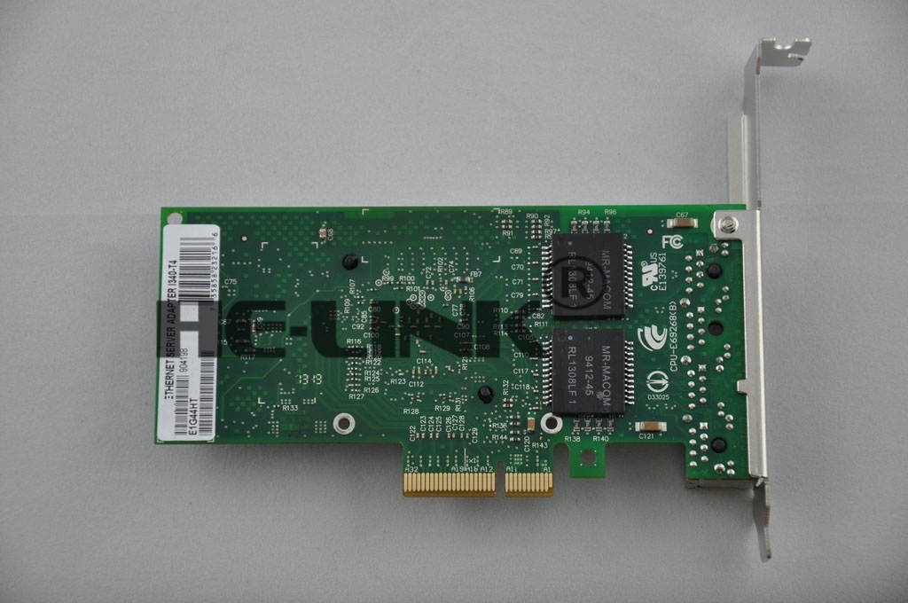 HE-LINK for  Intel 82580 Chip Gigabit Ethernet Converged Network Adapter (NIC), Quad Copper RJ45 Ports, PCI Express 2.0 X4, Same as I340-T4/ E1G44HT
