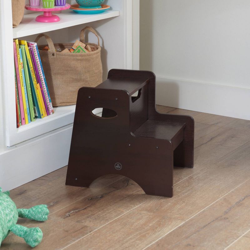 KidKraft Two Step Stool - Espresso