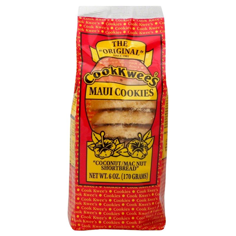 Maui Coconut/Mac Nut Shortbread - 6oz