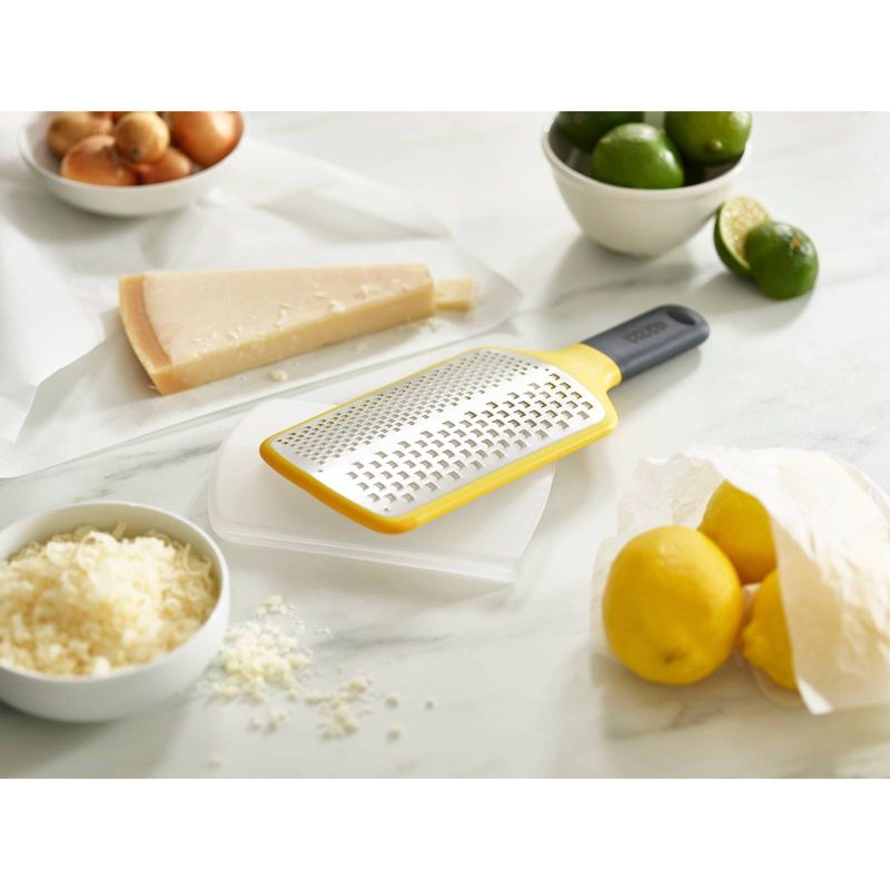 Joseph Joseph Multi-Grate 2-in-1 Paddle Grater with Protective Sheath - Yellow