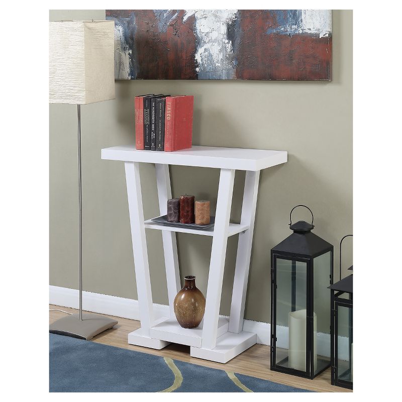 Newport V Console White - Breighton Home