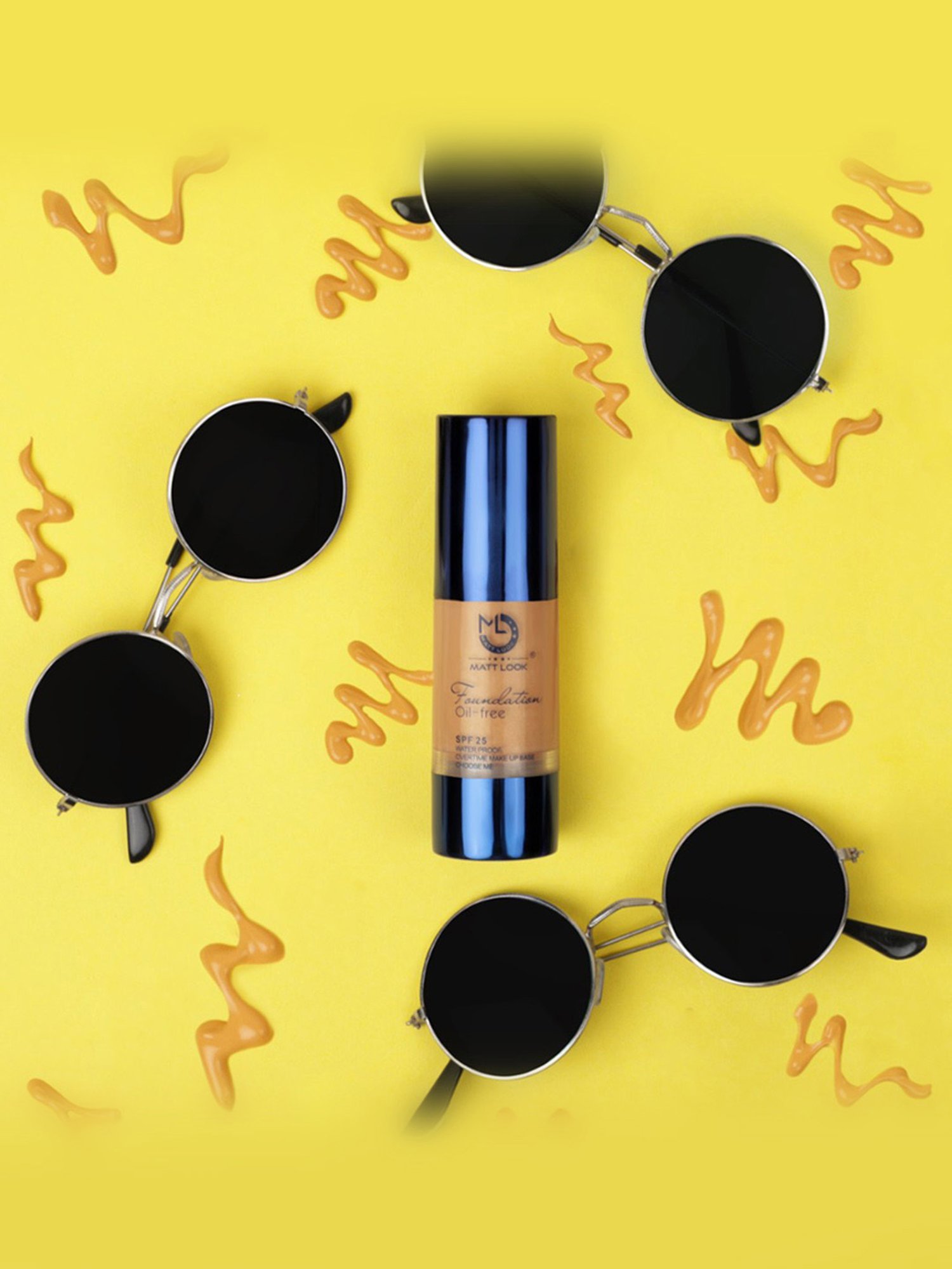 Matt Look Oil-Free Foundation SPF 25 103 - 30 gm