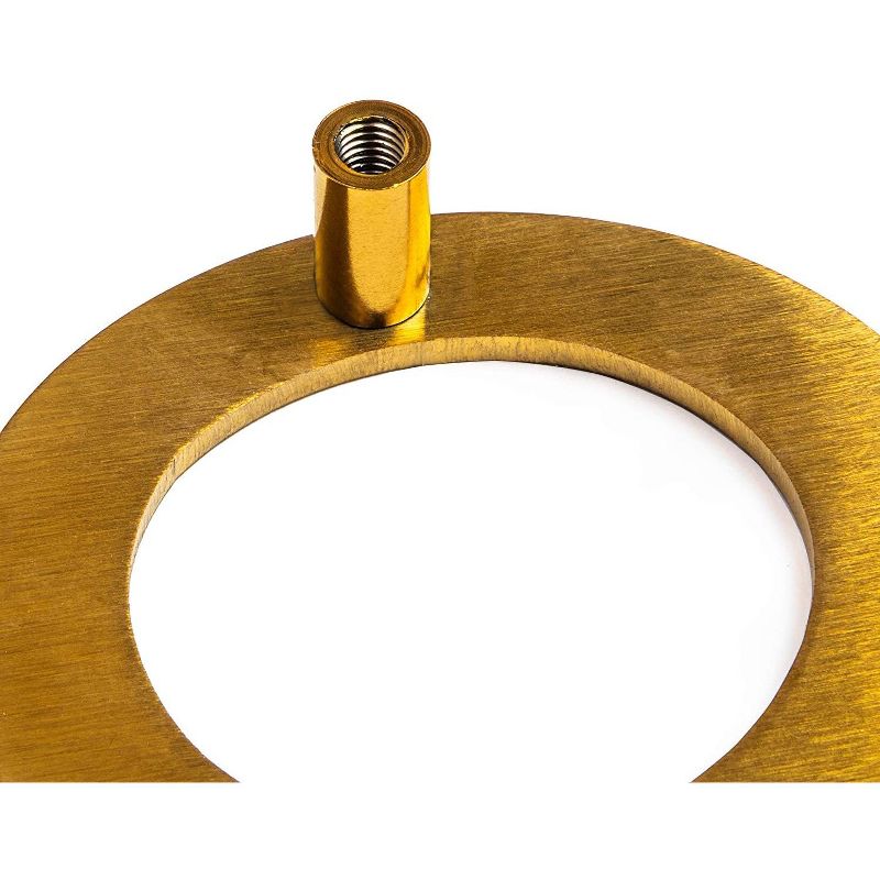 House Numbers Mounting Plate Black 3 Spaces - Hearth & Hand™ with Magnolia