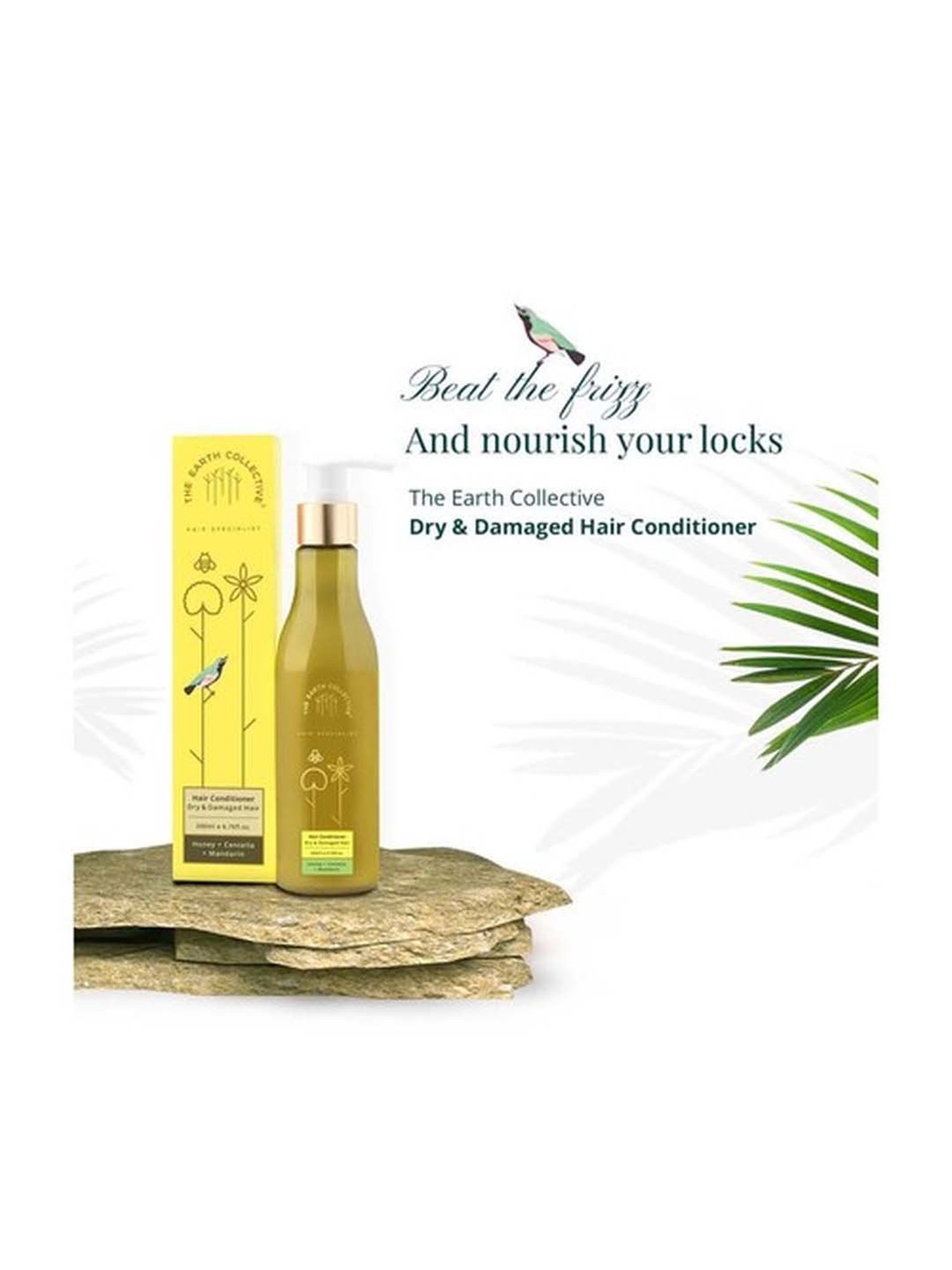 The Earth Collective Dry & Damaged Hair Conditioner - 200 ml