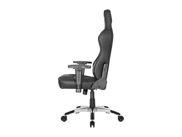 AKRacing Office Series Obsidian Office / Computer / Gaming Chair, 3D Adjustable Armrests, 180 Degrees Recline - Carbon Black (AK-OBSIDIAN)